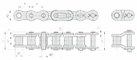 ISO British Simplex Roller Chain