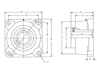 M2000 4-Bolt Flange